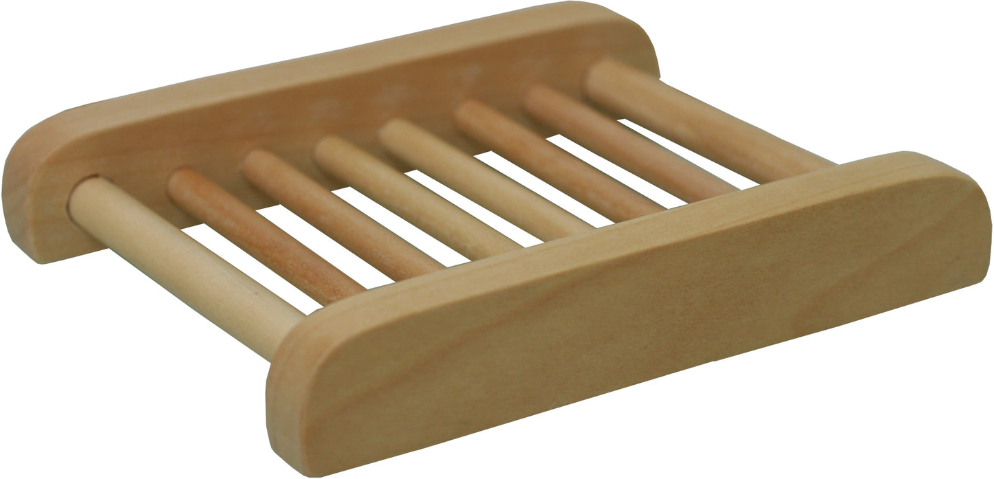 Slated Wood Soap Dish - Tree Spirit Wellness