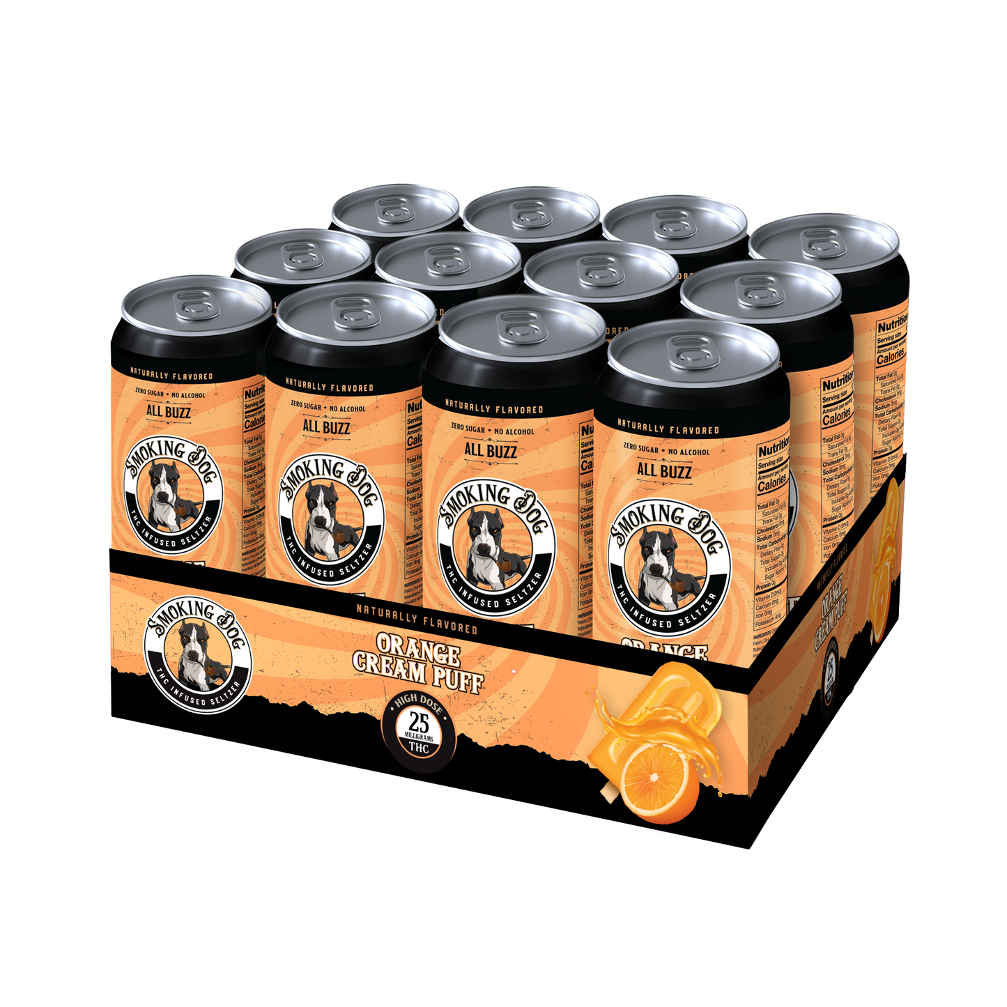 DELTA 9 THC SELTZER 25 MG -- Tree Spirit Wellness