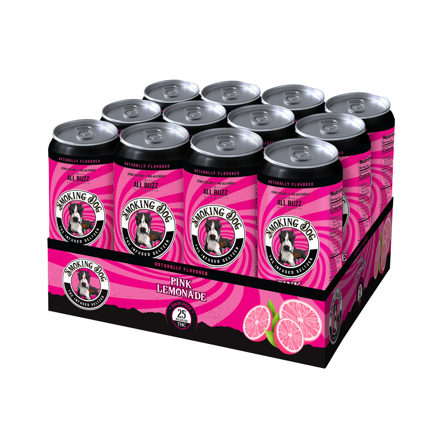 DELTA 9 THC SELTZER 25 MG -- Tree Spirit Wellness