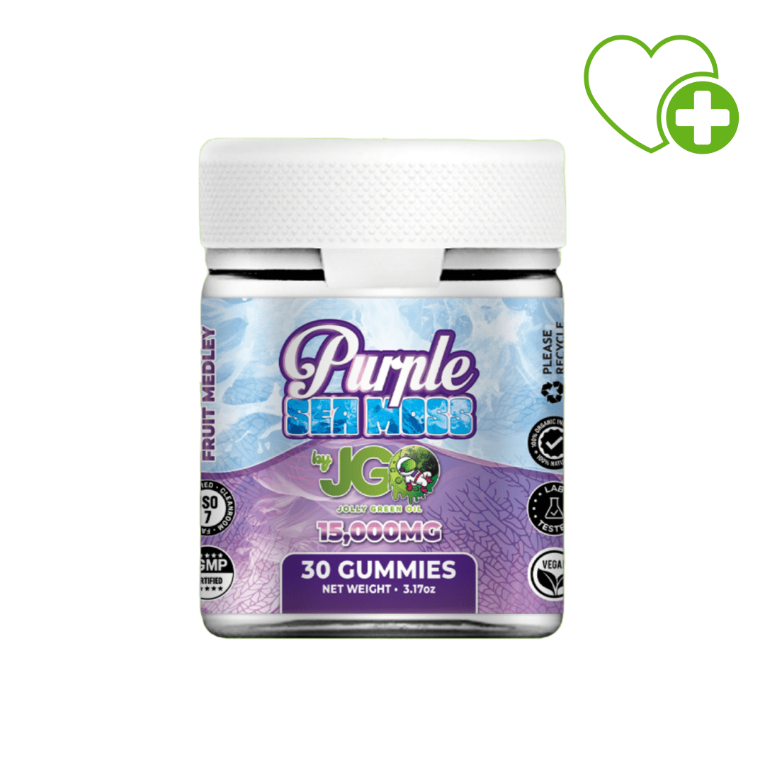 JGO Purple Seamoss Gummies - Tree Spirit Wellness