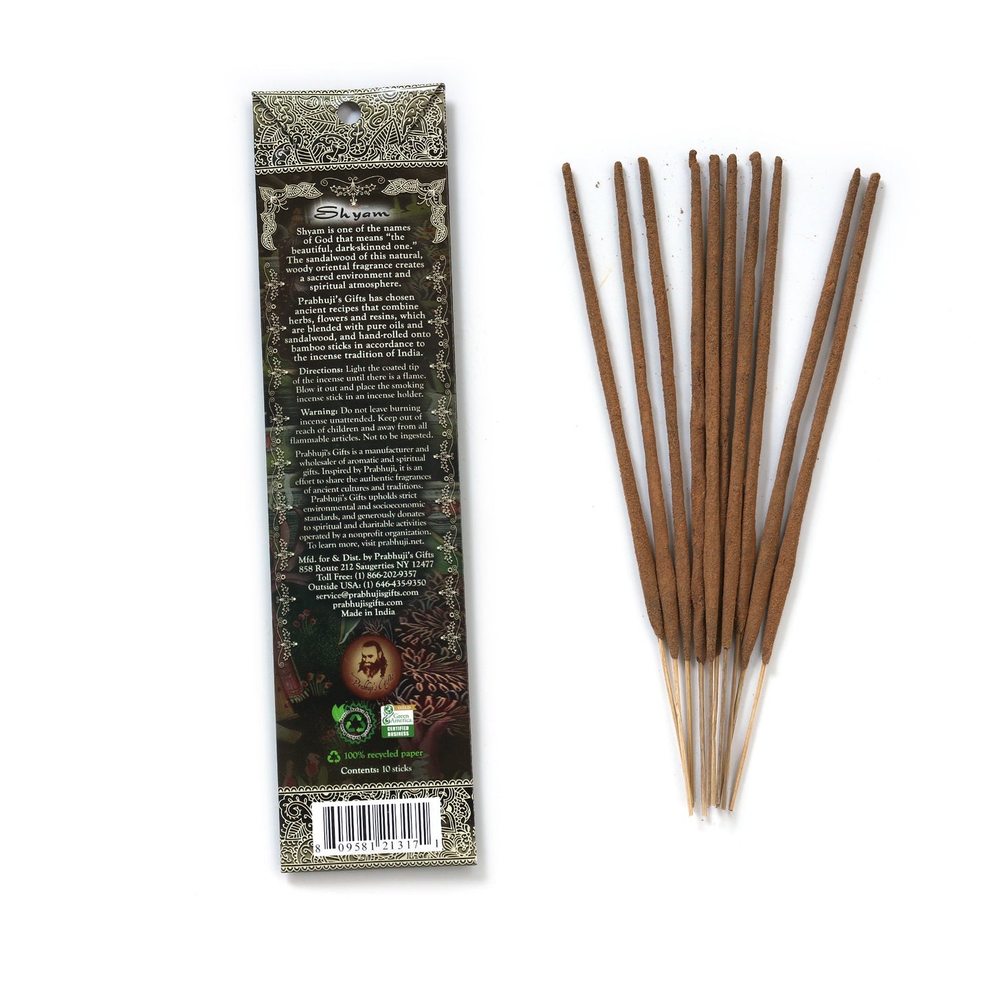 Prabhuji Incense Sticks Shyam - Sandalwood Supreme