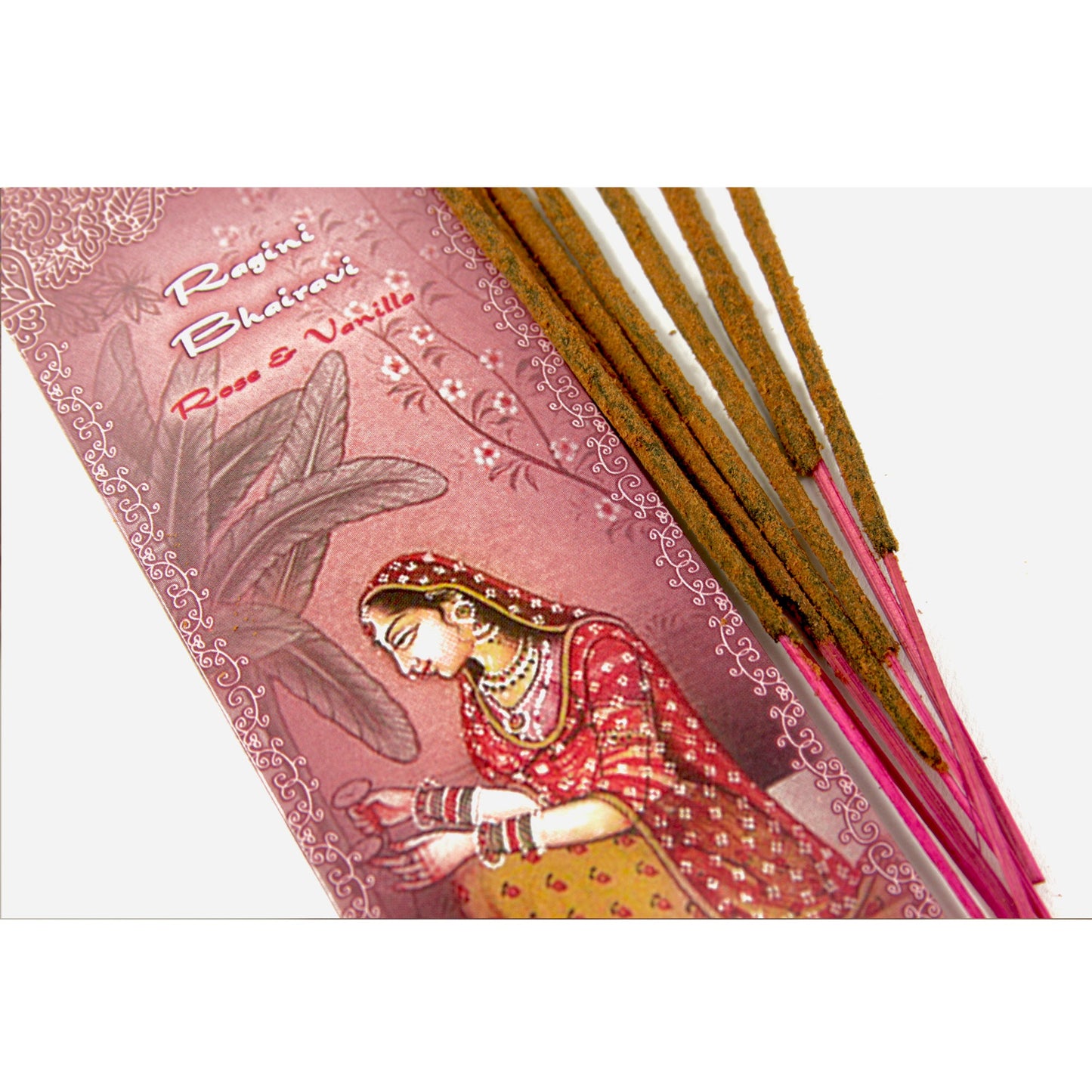 Prabhuji Incense Sticks Ragini Bhairavi - Rose and Vanilla - Passion