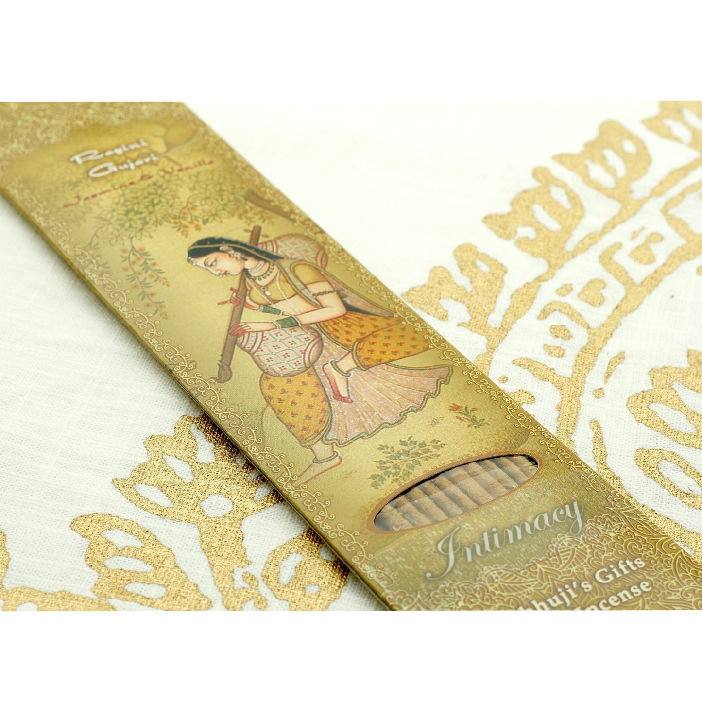 Prabhuji Incense Sticks Ragini Gujari - Jasmine and Vanilla - Intimacy