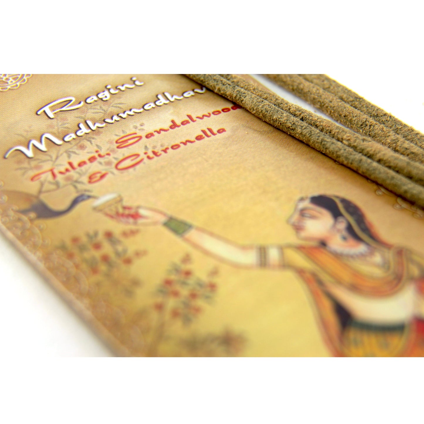 Prabhuji Incense Sticks Ragini Madhumadhavi - Tulasi, Sandalwood, and Citronella - Bliss