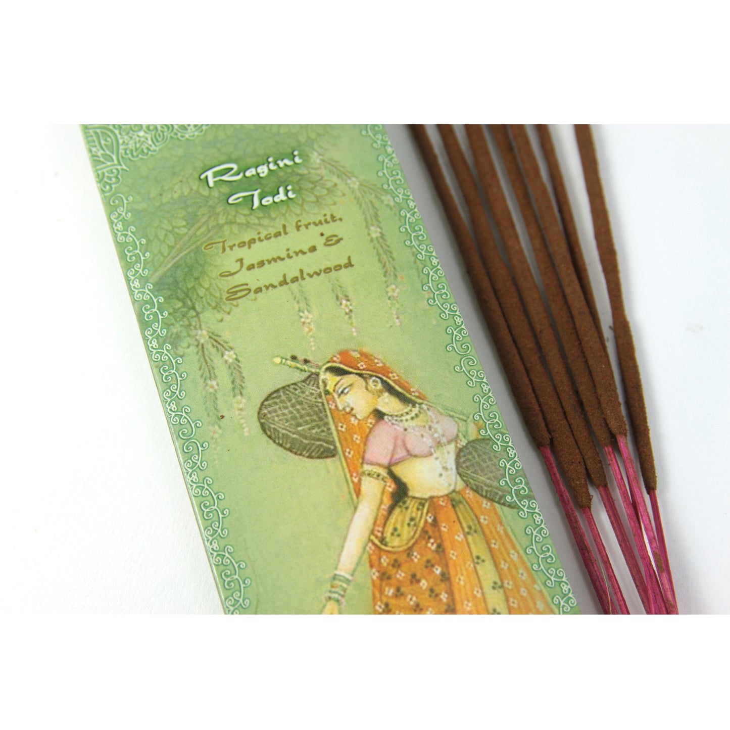Prabhuji Incense Sticks Ragini Todi - Tropical Fruit, Jasmine, and Sandalwood - Ecstasy