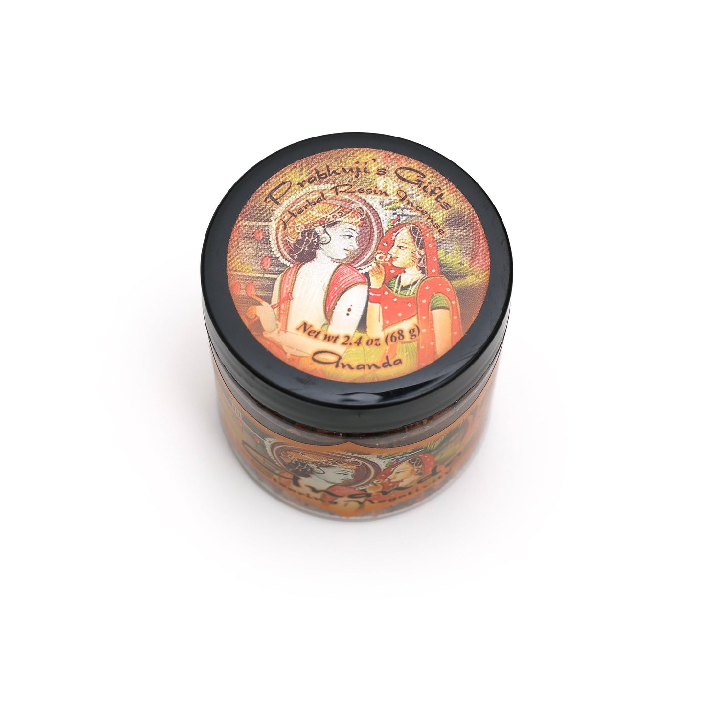 Prabhuji Resin Incense Ananda - Clearing Negativity - 2.4oz jar