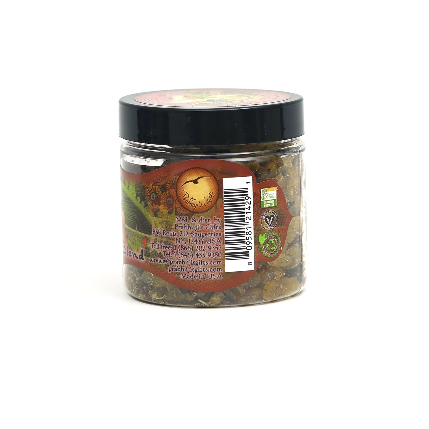 Prabhuji Resin Incense Blend - 2.4oz jar