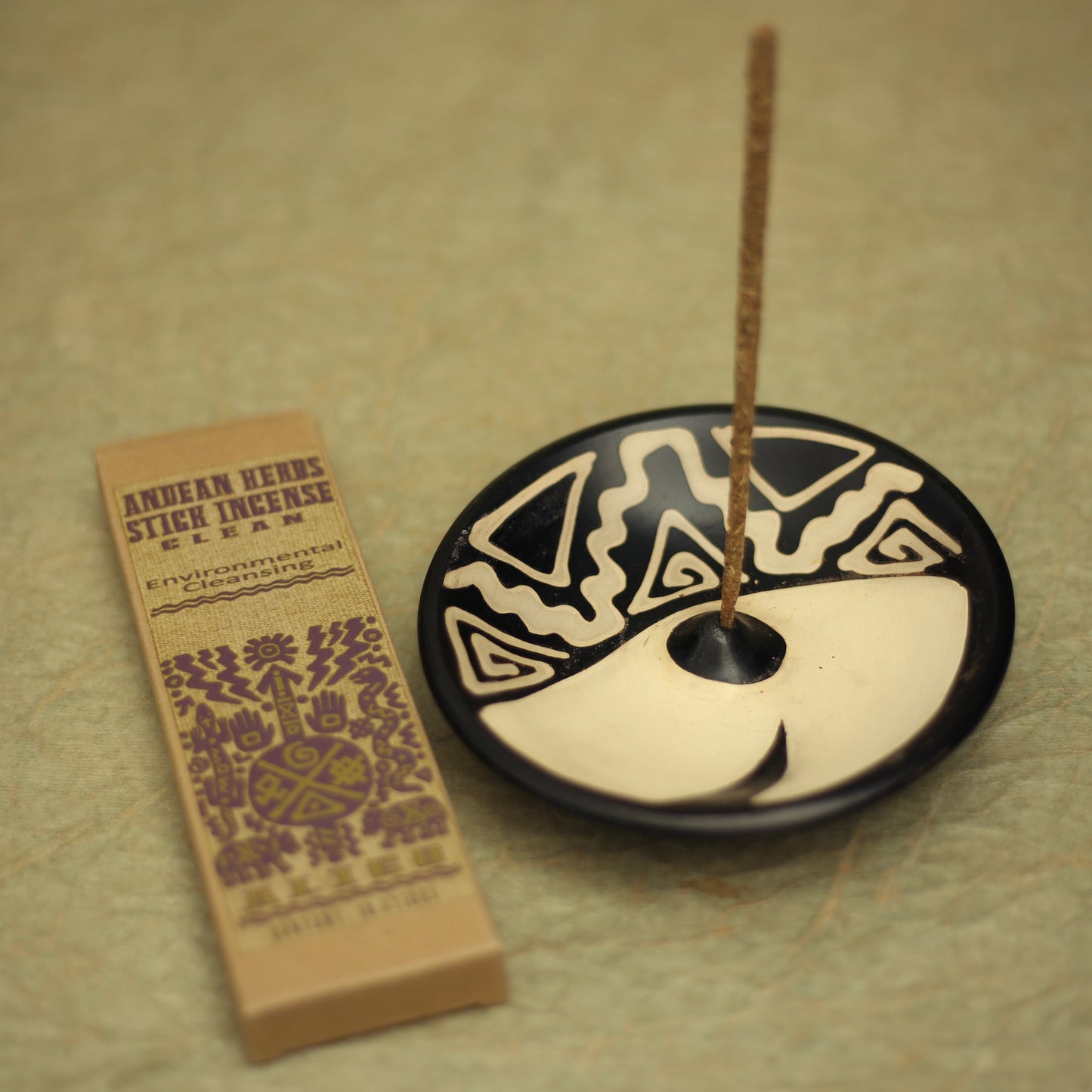 Prabhuji Smudging Incense - Clean - Andean Herbs Incense Sticks - Environmental Cleansing