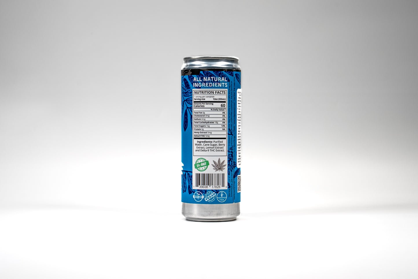 Indigo Seltzer Berry Lemonade 5mg - Case of 24