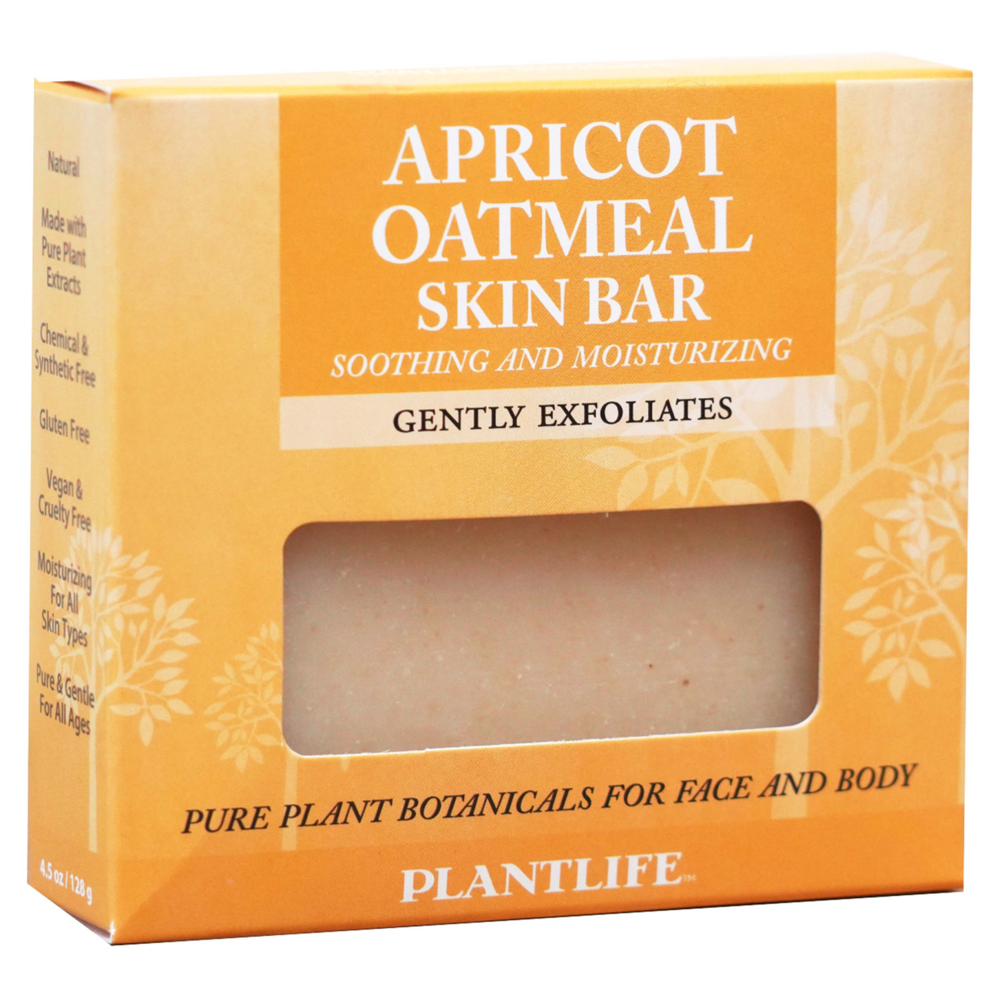Apricot Oatmeal Soap Bar | Natural Soap | Plantlife