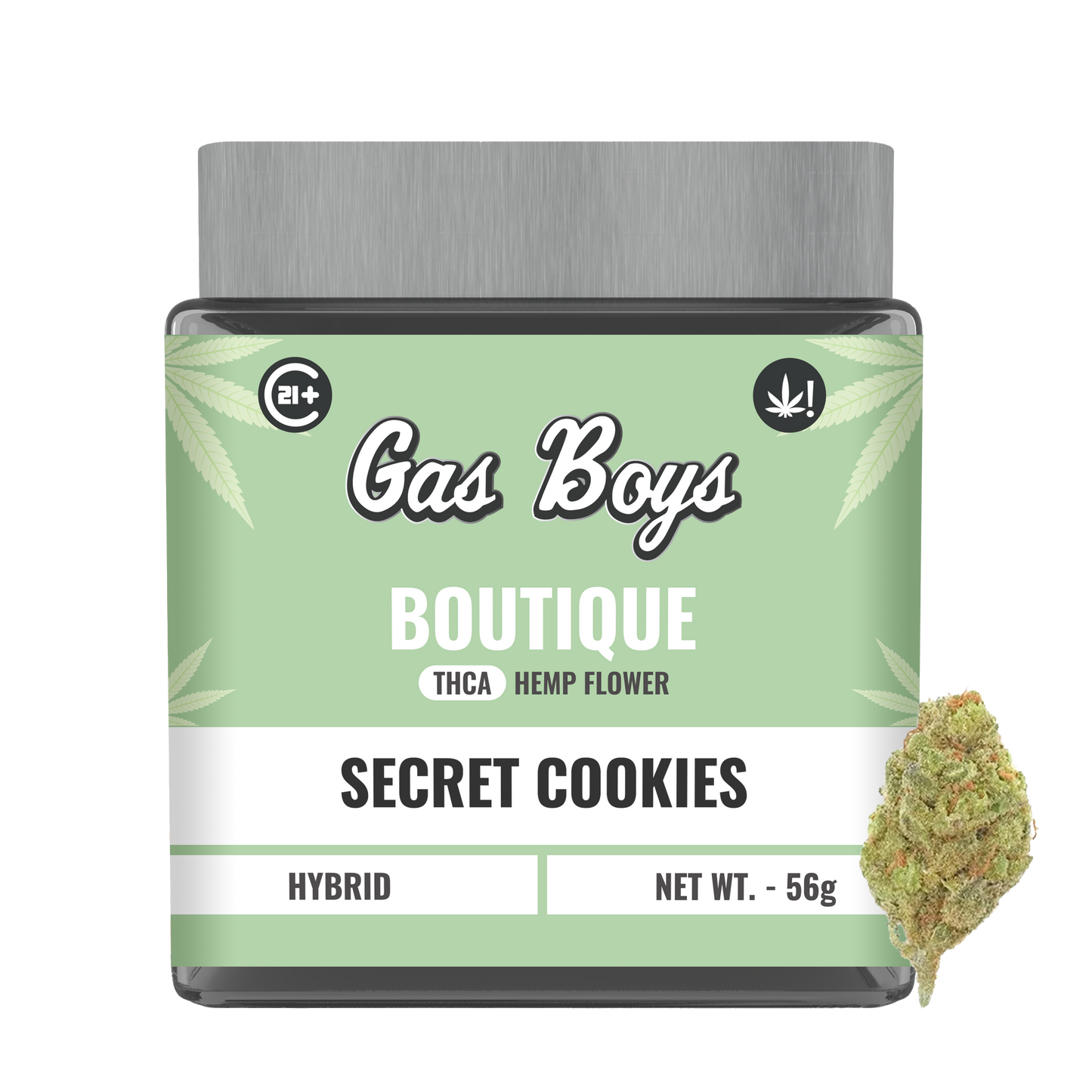 BOUTIQUE THCA FLOWER JAR - Secret Cookies - Tree Spirit Wellness