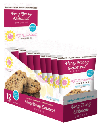 Very Berry Oatmeal Cookie 12ct