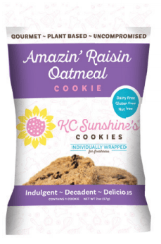 Amazin Raisin Oatmeal Cookie 12ct - Tree Spirit Wellness