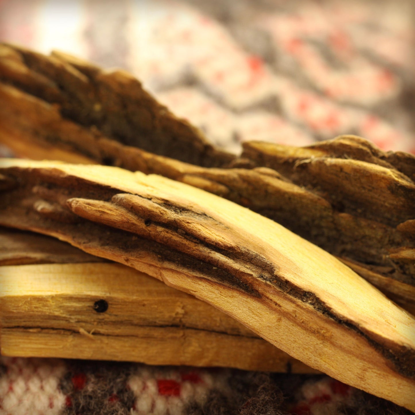 Prabhuji Palo Santo Raw Incense Wood - Premium Amazonian - 5 Sticks