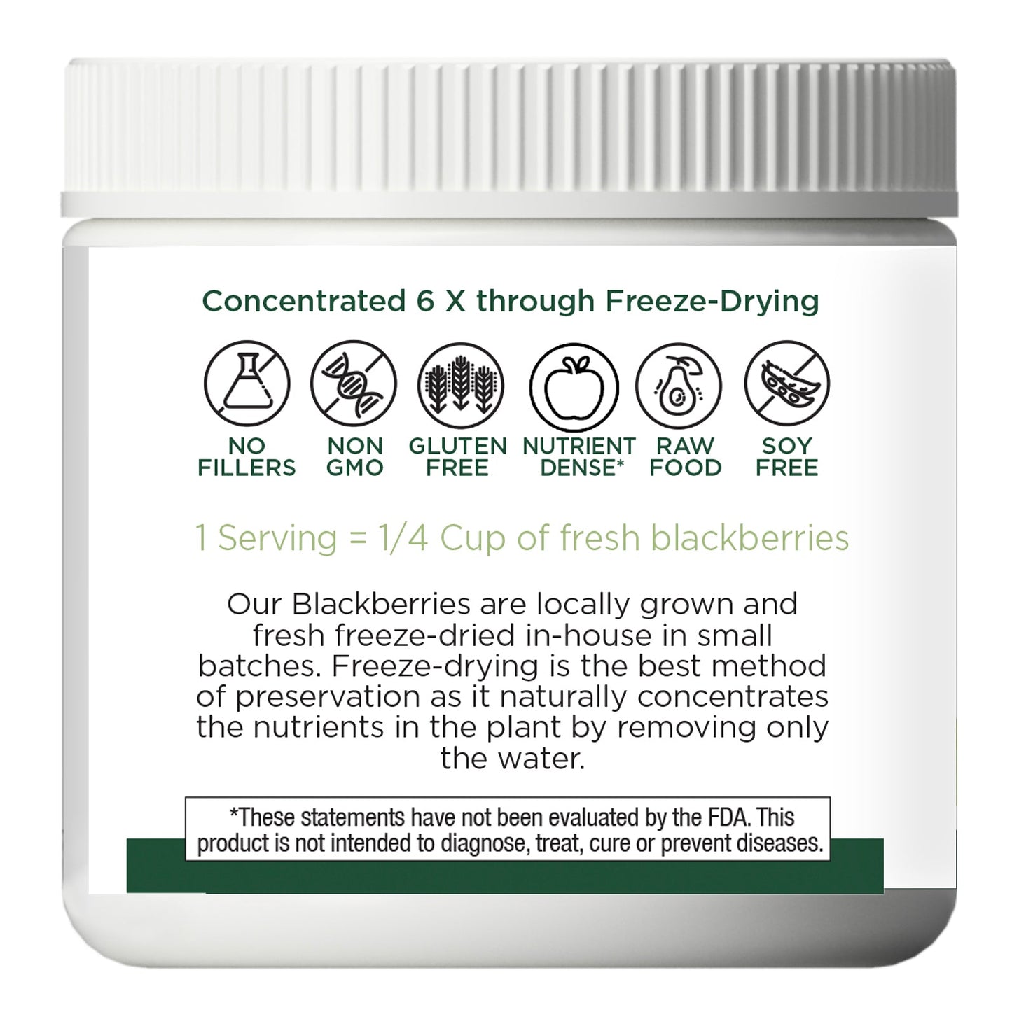 BLACKBERRY POWDER - Tree Spirit Wellness