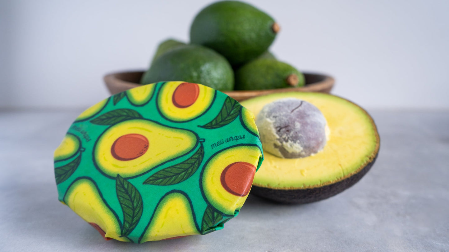 Bulk Beeswax Roll- NEW Avocado print - Tree Spirit Wellness