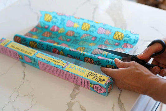 Bulk Beeswax Roll- Pineapple print  - Tree Spirit Wellness