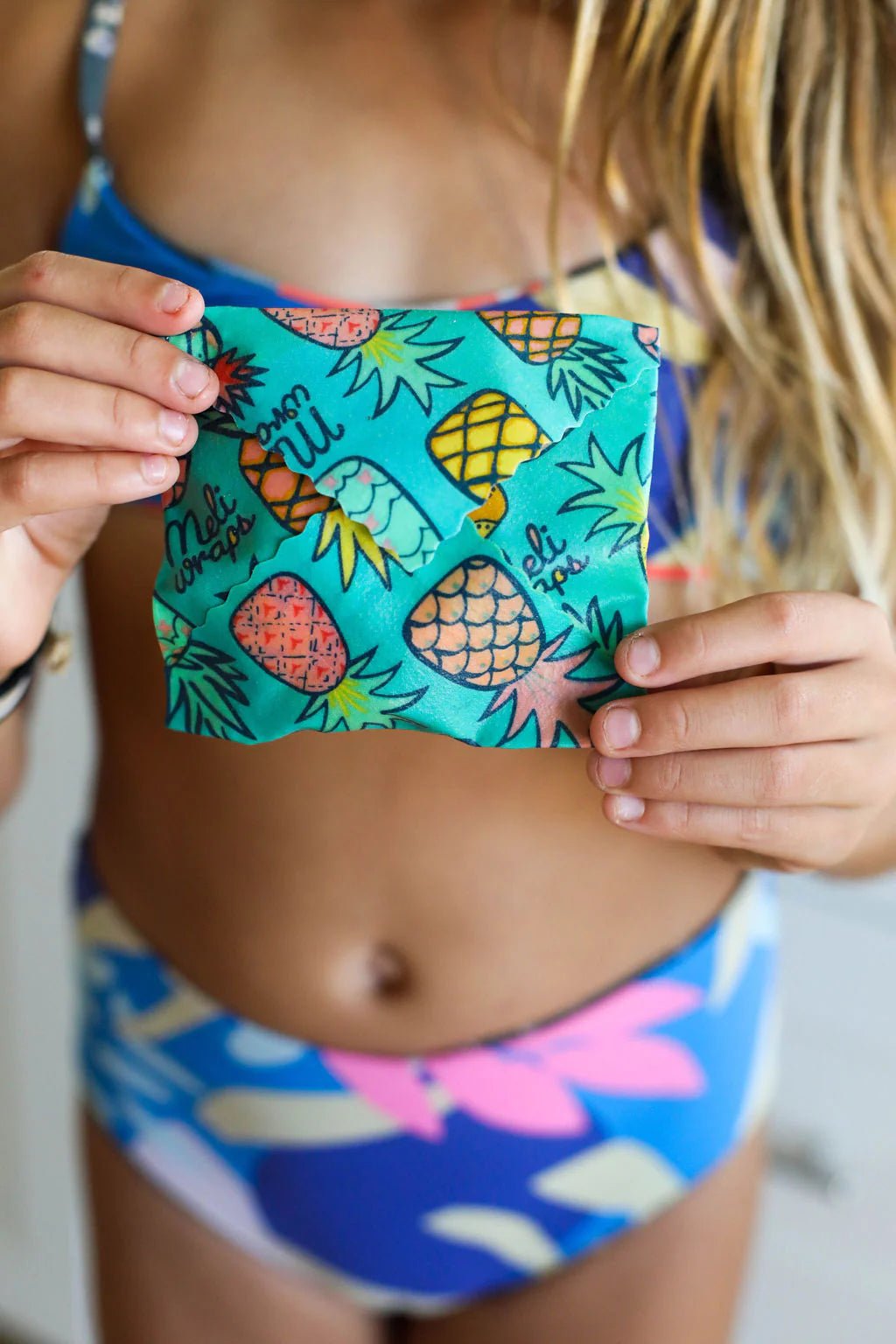 Bulk Beeswax Roll- Pineapple print - Tree Spirit Wellness