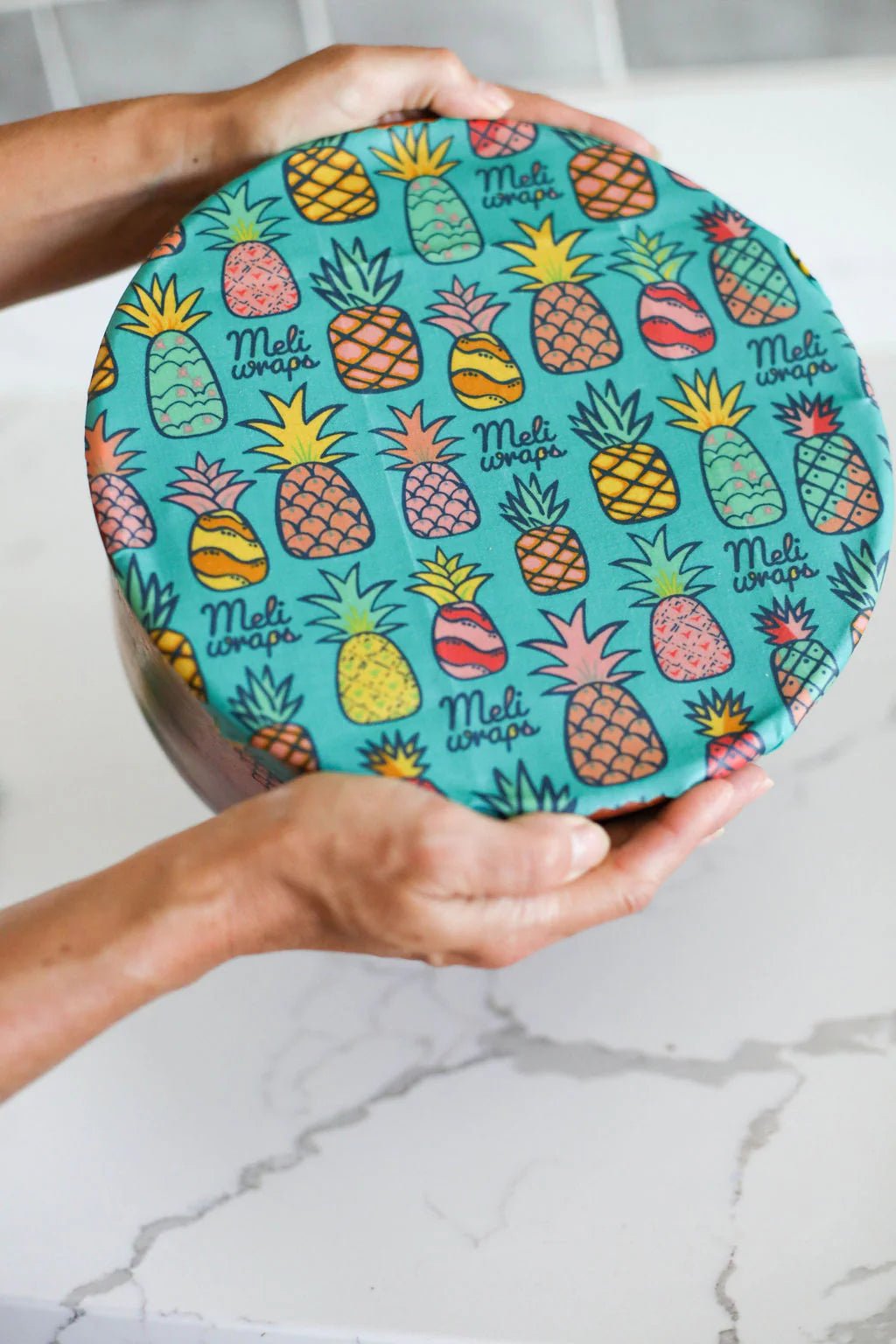 Bulk Beeswax Roll- Pineapple print - Tree Spirit Wellness