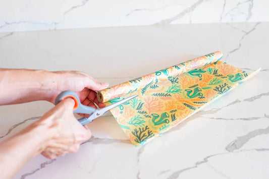 Bulk Beeswax Roll- Reef print - Tree Spirit Wellness