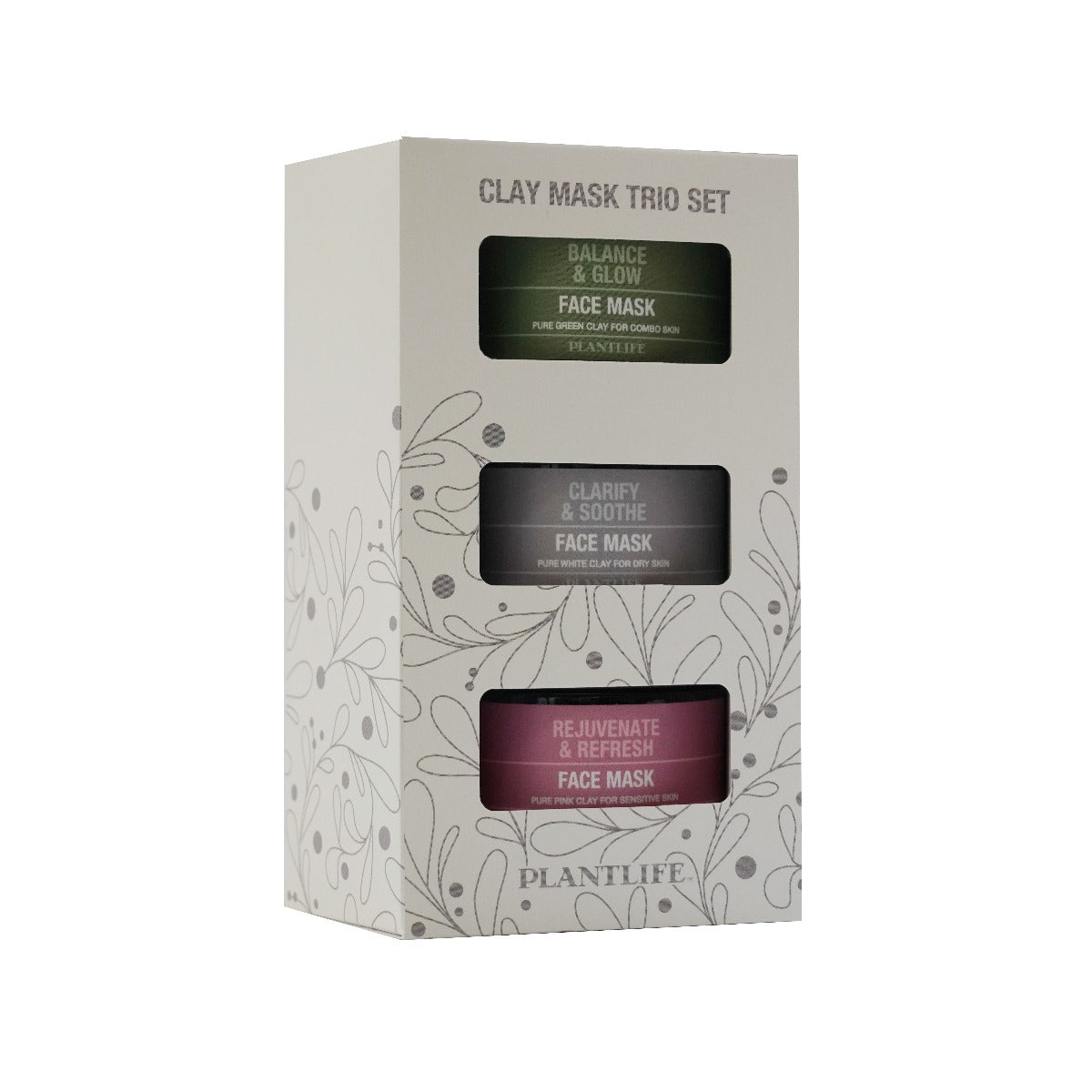 Clay Mask Trio Set - Silver - Tree Spirit Wellness