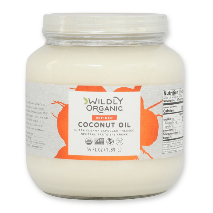 Coconut Oil | Expeller Pressed RBD | Certified Organic | 1 gallon | Case of 4 - Tree Spirit Wellness