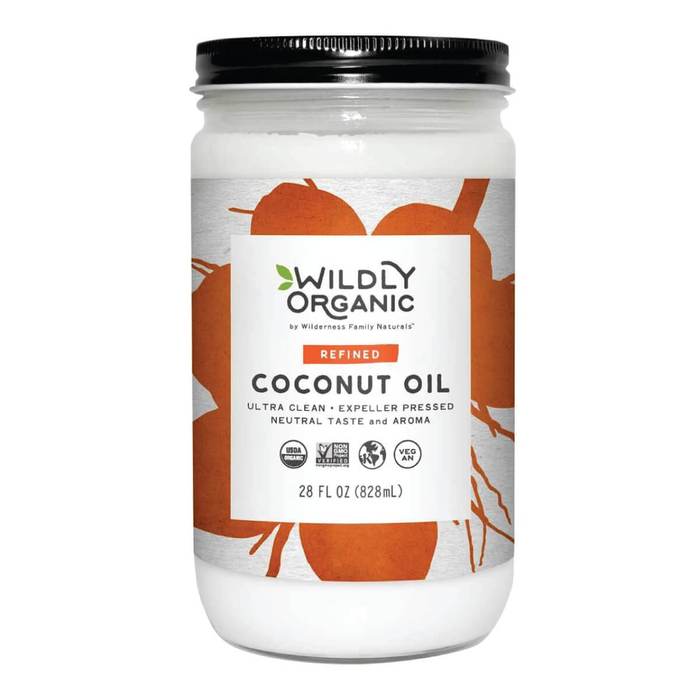 Coconut Oil | Refined Coconut Oil | Certified Organic | 14 fl. oz. | Case of 6 (Expeller Pressed RBD) - Tree Spirit Wellness