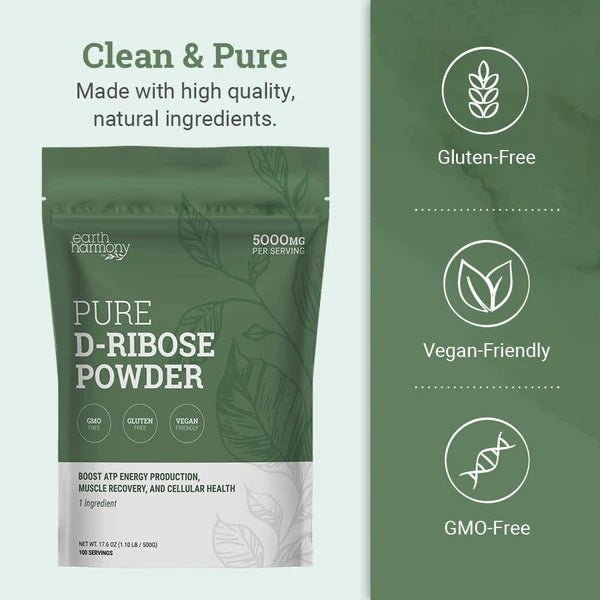 D - Ribose - 500g pwd - Tree Spirit Wellness