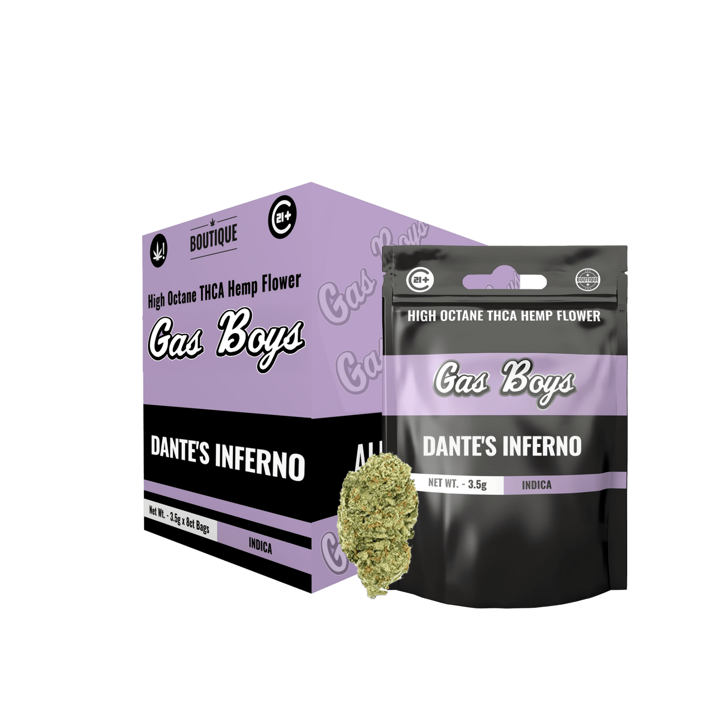 Dante's Inferno BOUTIQUE THCA FLOWER - Hybrid (8ct) - Tree Spirit Wellness