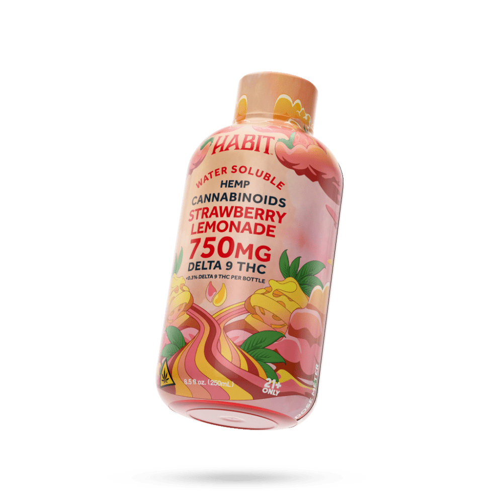 Delta 9 Hemp Syrup - Strawberry lemonade 750mg - Tree Spirit Wellness