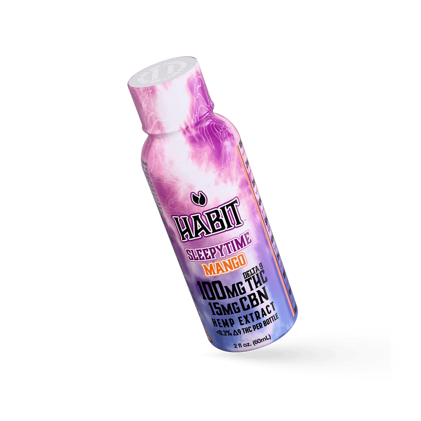 Delta 9 High Spectrum Hemp Shot – 100mg Sleepy Time Mango (Case of 12) - Tree Spirit Wellness