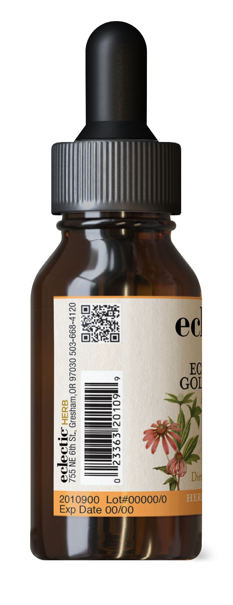ECHINACEA GOLDENSEAL GLYCERITE LIQUID - ORANGE - Tree Spirit Wellness