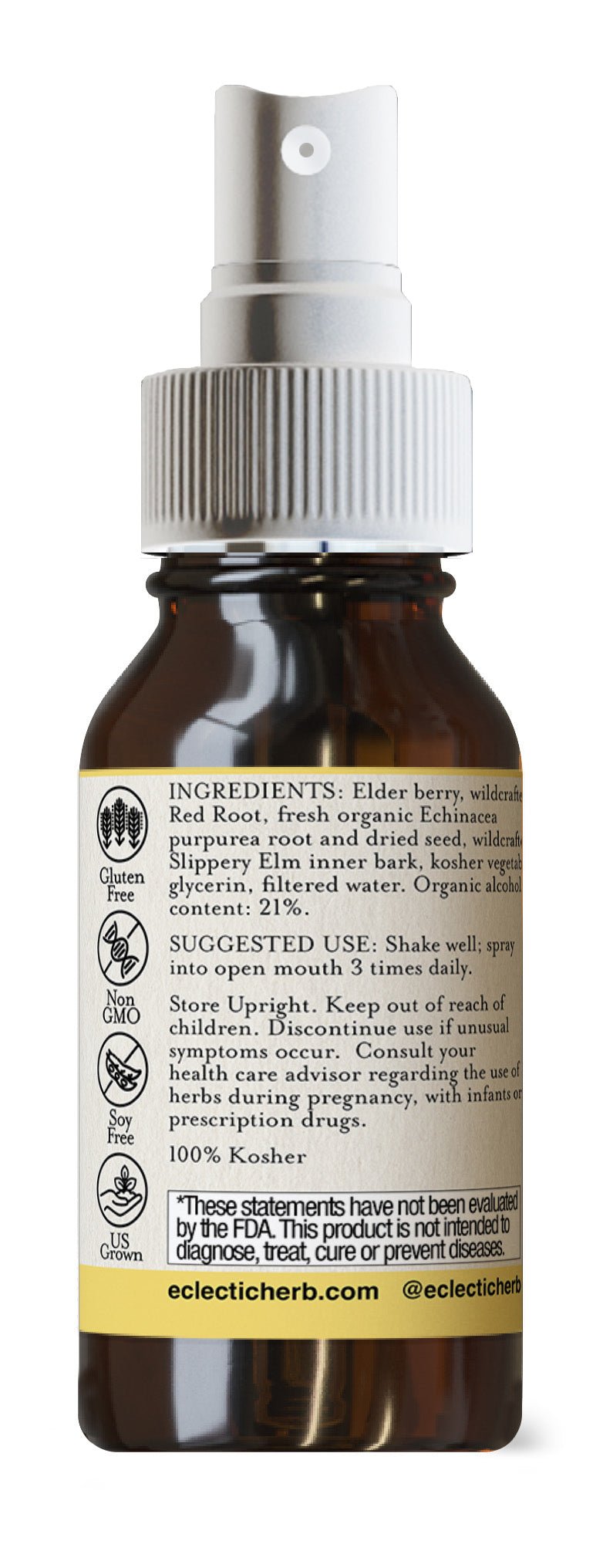 ELDERBERRY RED ROOT THROAT SPRAY KIDS - Tree Spirit Wellness