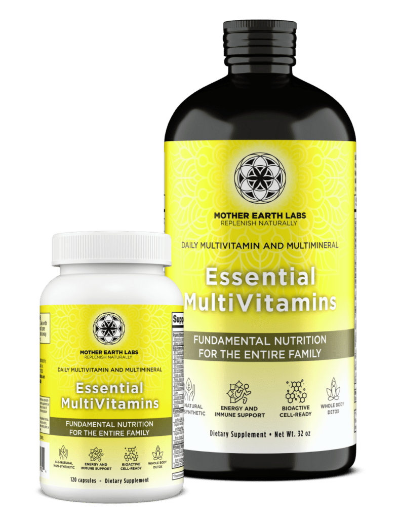 Essential Multi - Vitamin - Glass Quart - ESSENTIAL - Tree Spirit Wellness