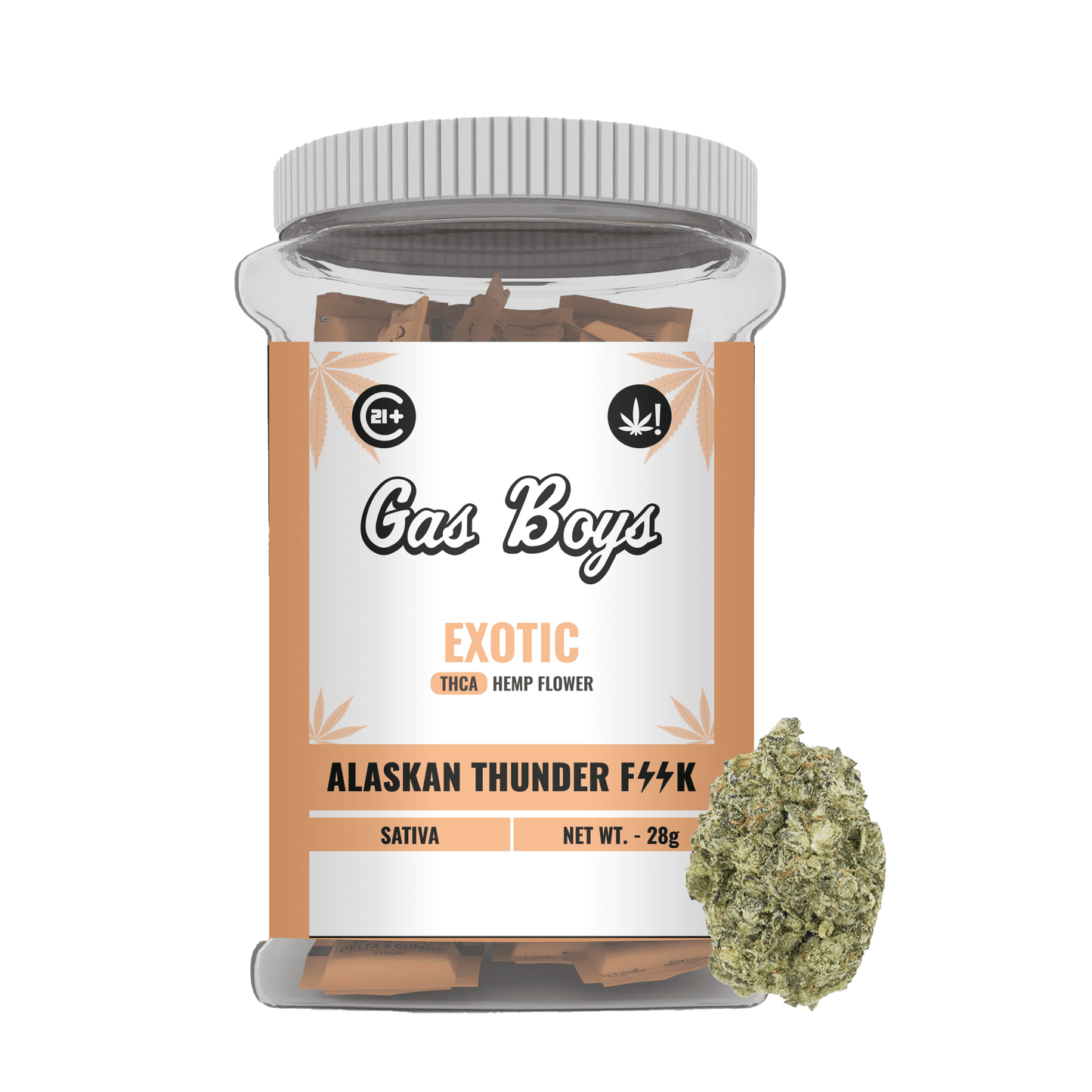EXOTIC THCA FLOWER JUG - Alaskan Thunder - Sativa (28CT) - Tree Spirit Wellness