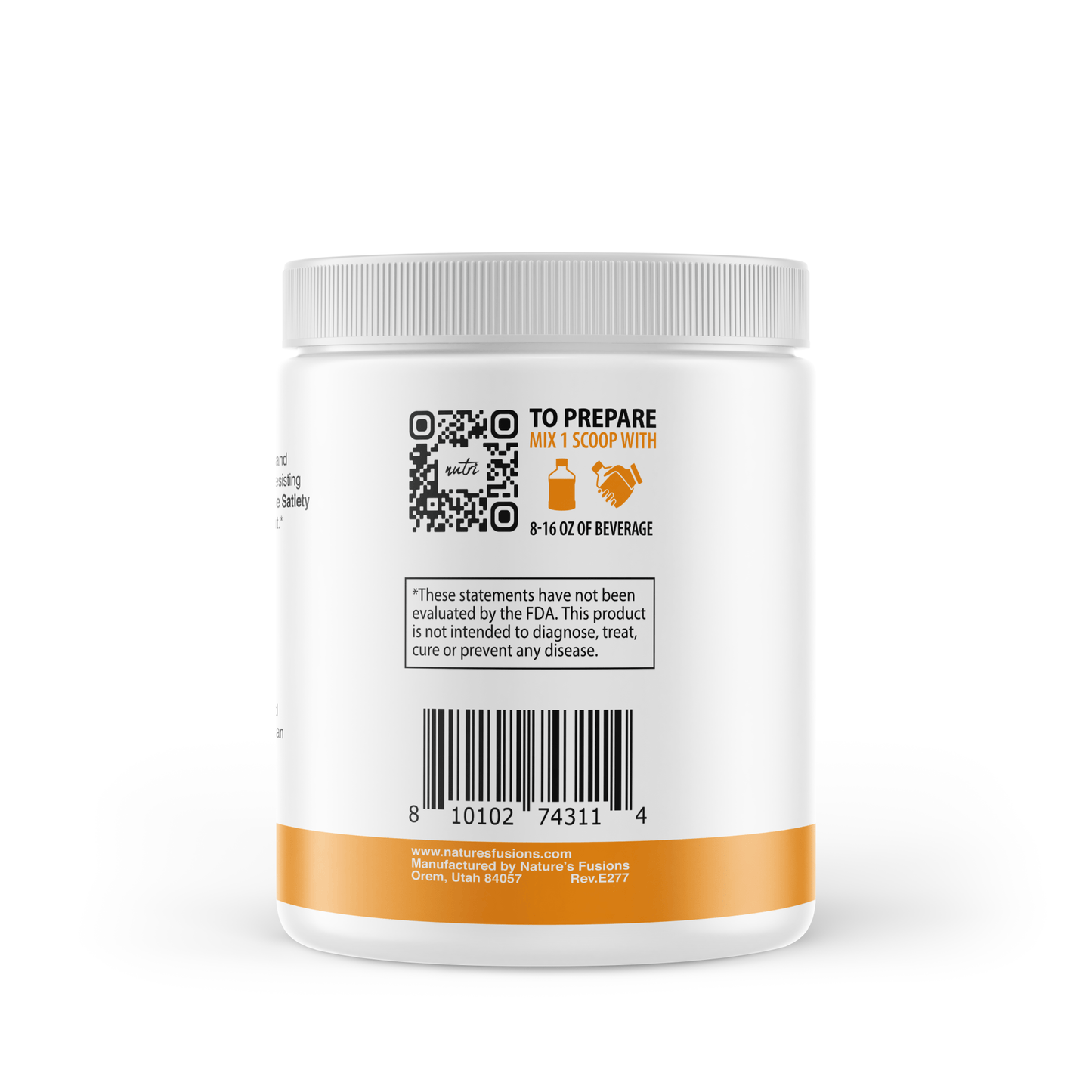 GLP - 1 Gut Support Fiber Boost 7 g Unflavored Powder - Tree Spirit Wellness