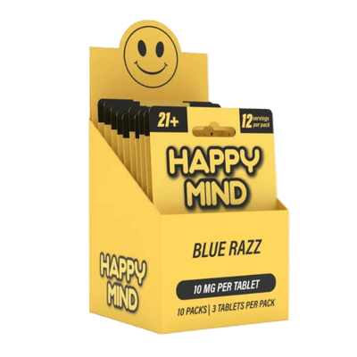 Happy Mind - Blue Razz Synaptic Surge - Box of 10