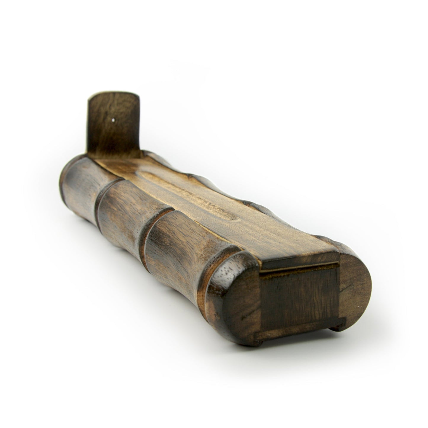 Incense Burner - Bamboo Holder and Storage - Tree Spirit Wellness