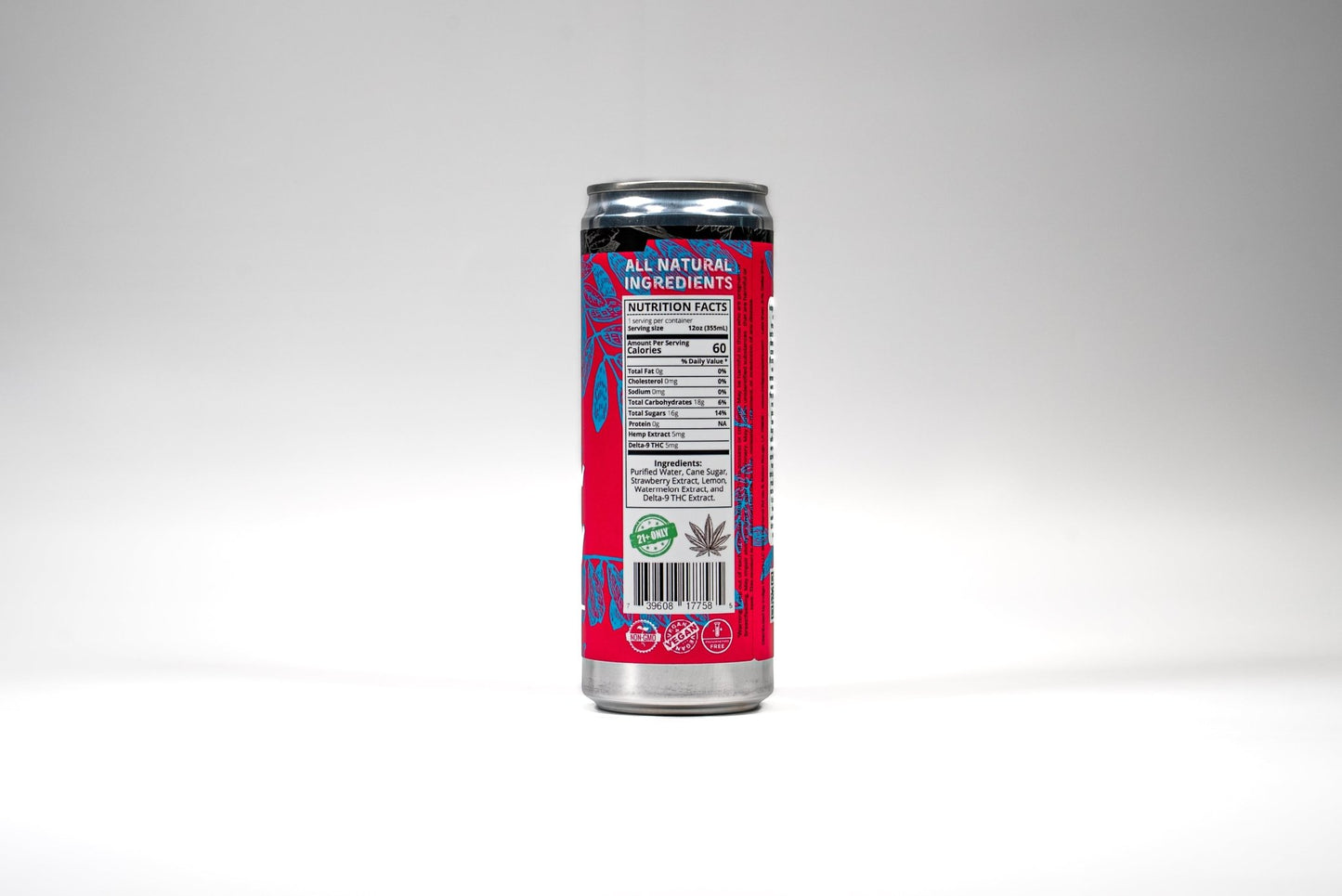 Indigo Seltzer Soarin Tsunami 5mg - Case of 24 - Tree Spirit Wellness