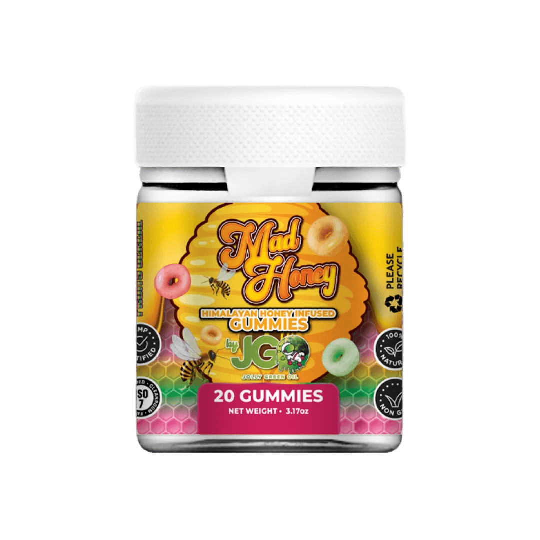 JGO Mad Honey Gummies – Premium Himalayan Infused Honey Gummies - 20ct - Tree Spirit Wellness