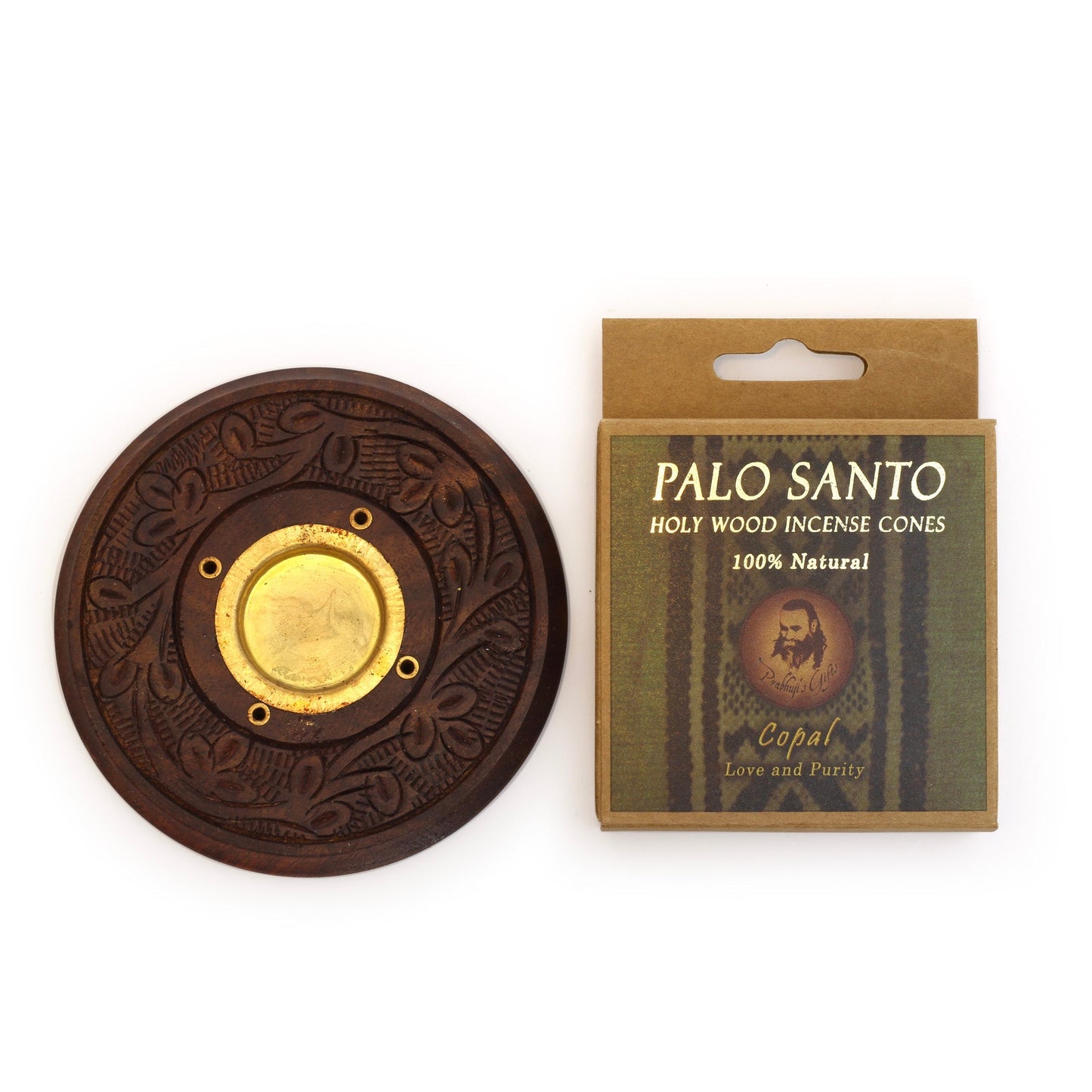 Kit - Palo Santo Copal Cones with Burner - Tree Spirit Wellness