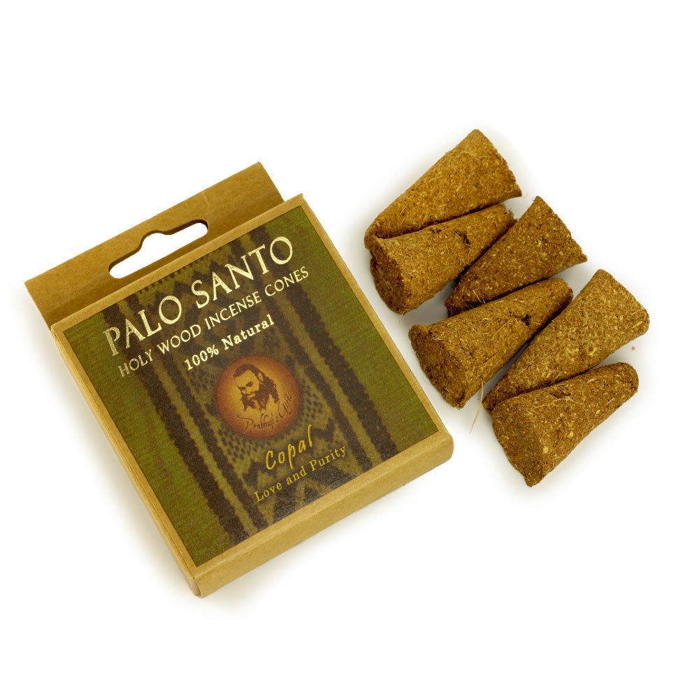 Kit - Palo Santo Copal Cones with Burner - Tree Spirit Wellness