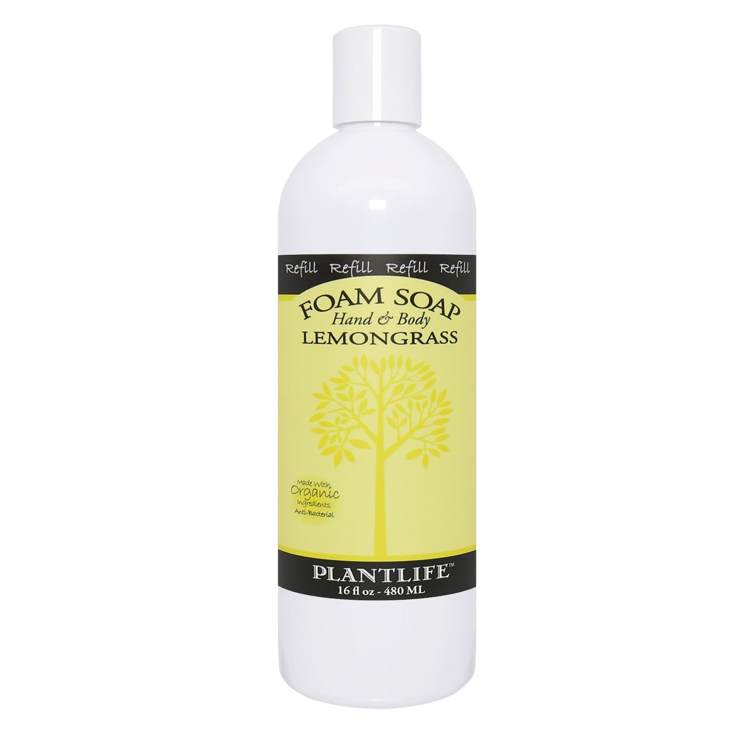Lemongrass Foam Plant Based Soap Refill - Tree Spirit Wellness