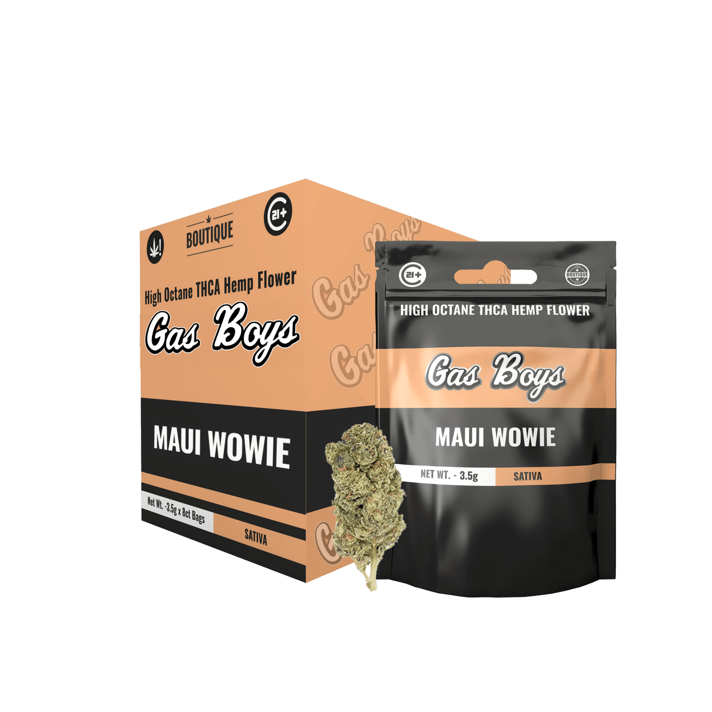 MAUI WOWIE BOUTIQUE THCA FLOWER - Sativa (8ct) - Tree Spirit Wellness