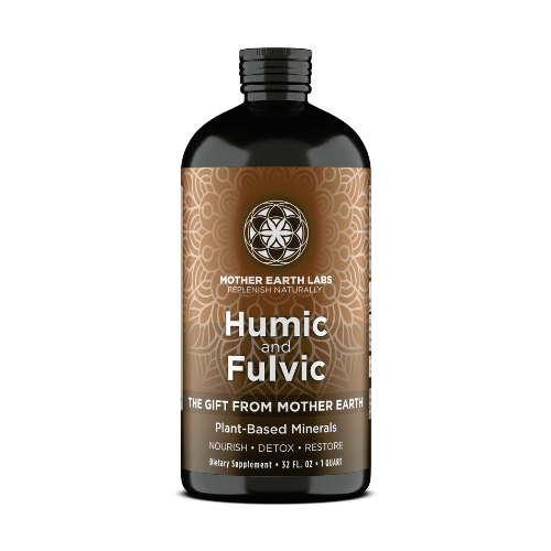 MEL - Humic and Fulvic - Glass Quart - Tree Spirit Wellness