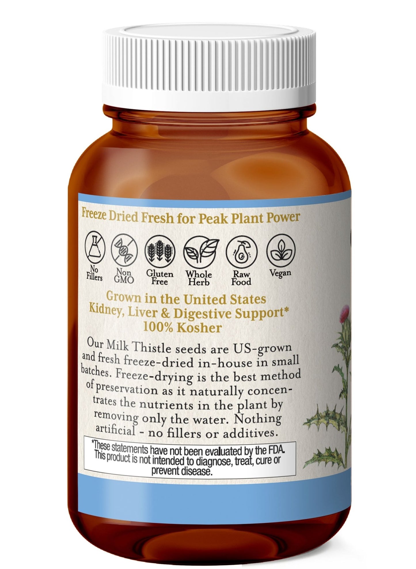MILK THISTLE CAPSULES - Tree Spirit Wellness