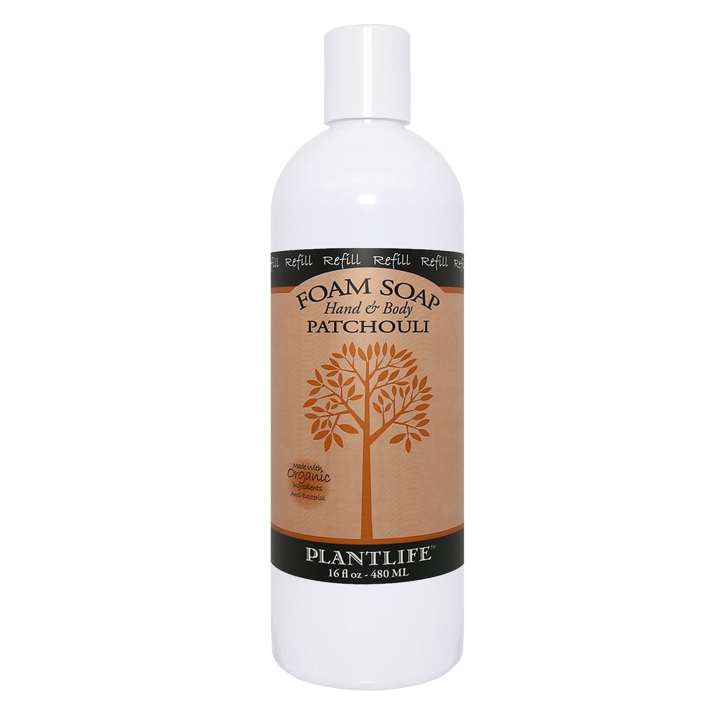 Patchouli Plant Based Foam Soap Refill -Tree Spirit Wellness