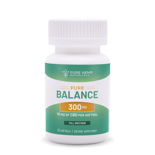 Pure Balance Softgels Full Spectrum CBD 30ct - Tree Spirit Wellness