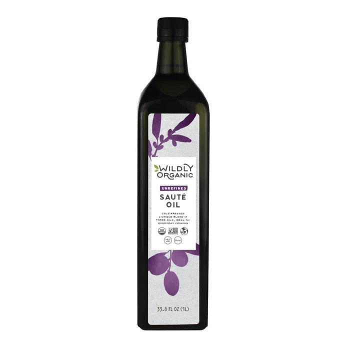 Saute Oil | Raw Certified Organic | Filtered | 1 Liter | Case of 6 - Tree Spirit Wellness