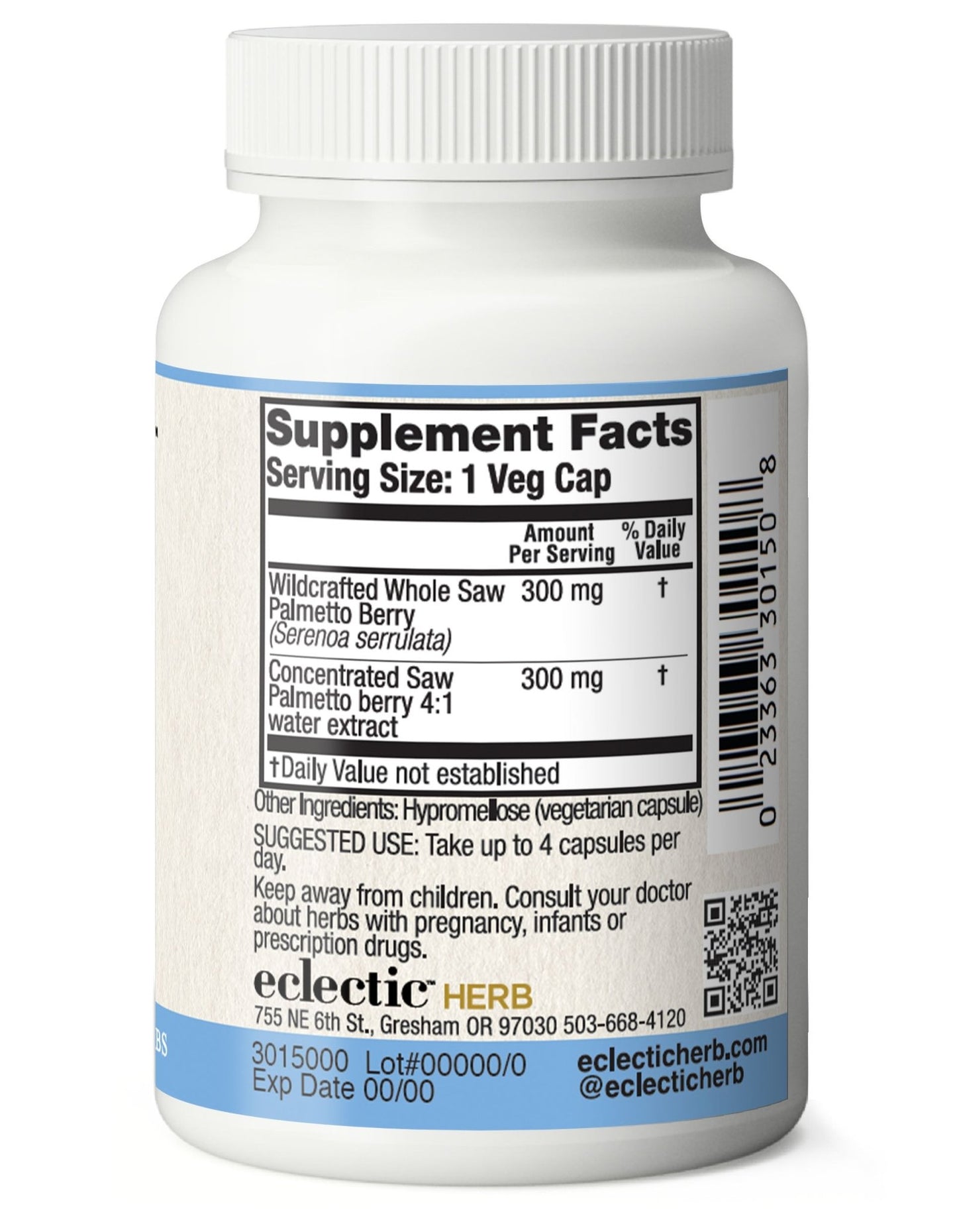 SAW PALMETTO CAPSULES - Tree Spirit Wellness